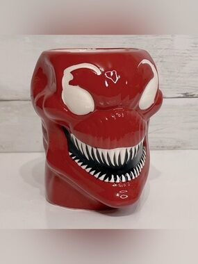Marvel Comics 3D Red Venom CARNAGE Figural 20 oz Mug PRICE FIRM